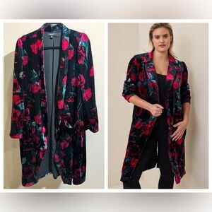 Torrid Velvet Duster Kimono